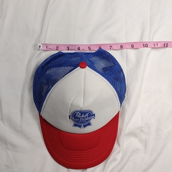 Pabst Blue ribbon mens snap back hat - Picture 9 of 11